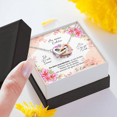 Herz Kette - An meine Enkelin