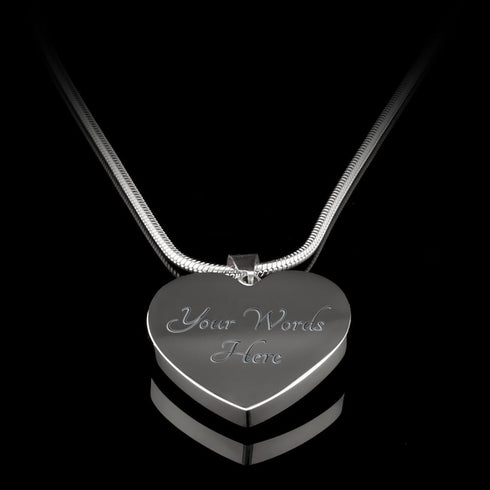 Herz-Halskette - An meine Tochter von Papa