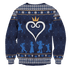 Kingdom Hearts Christmas Unisex Wool Sweater