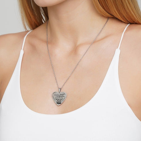 Du bist ein Teil meiner Seele - Herzanhänger graviert für einen geliebten Menschen