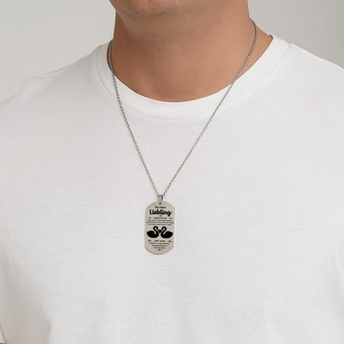 Wahre Liebe - Anhänger für einen geliebten Menschen