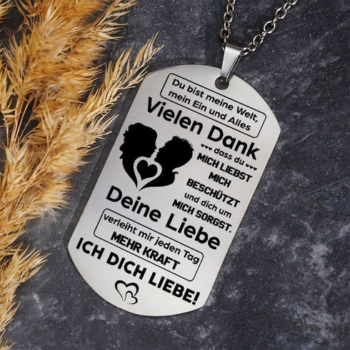 Zu meinem Seelenverwandten - Anhänger für einen geliebten Menschen