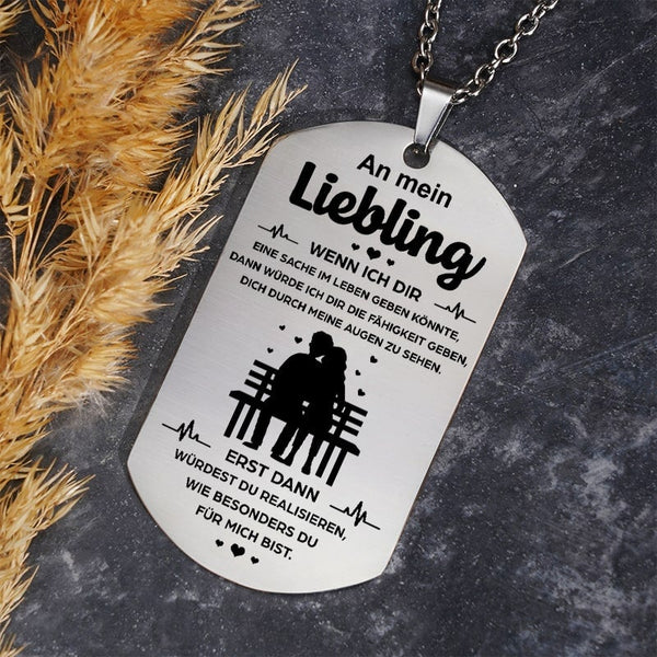 Wir sind für einander gemacht - Anhänger für einen geliebten Menschen