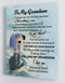 To My Grandson - From Grandma - Framed Canvas Gift GMS048 - DivesArt LLC
