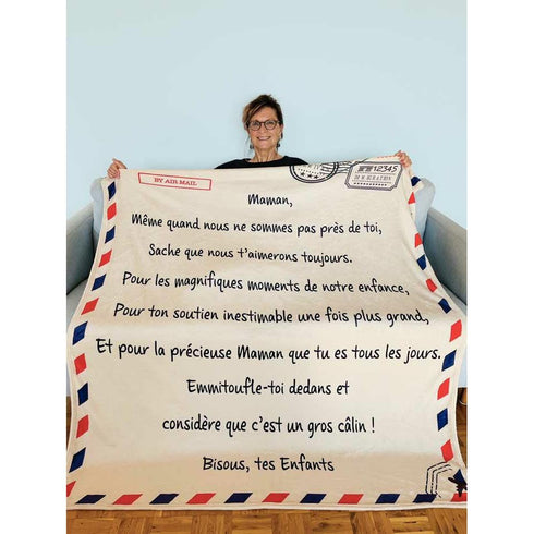 Couverture Personnalisée Maman