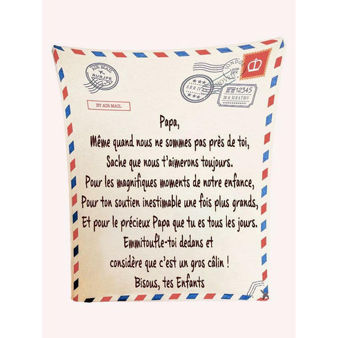 Couverture Personnalisée Papa