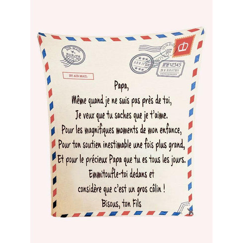 Couverture Personnalisée Papa