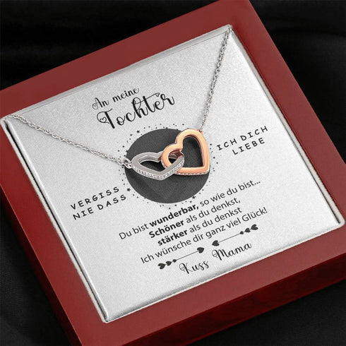 Divesart - Silber Halskette - An meine Tochter von Mama