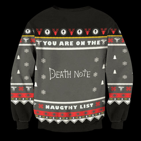 Yagami Naughty List Unisex Wool Sweater